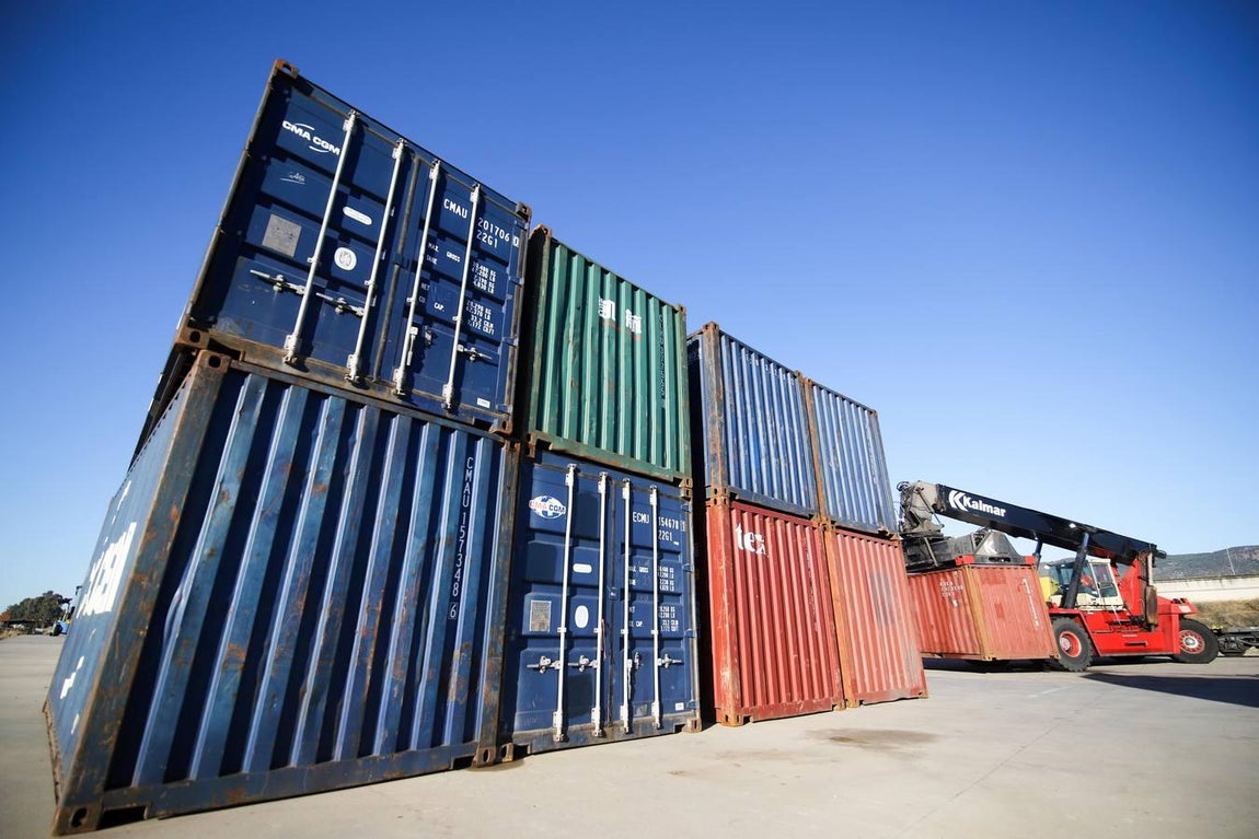 El parque logístico de El Higuerón de Córdoba, en imágenes