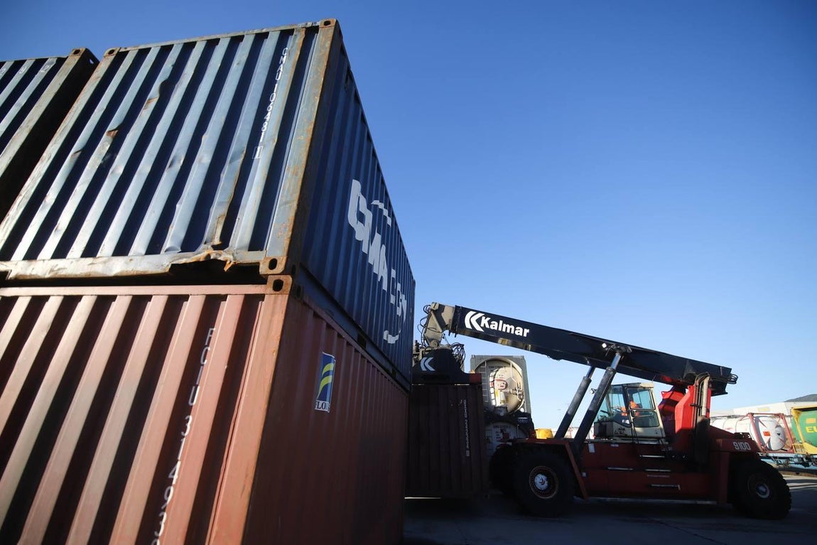 El parque logístico de El Higuerón de Córdoba, en imágenes