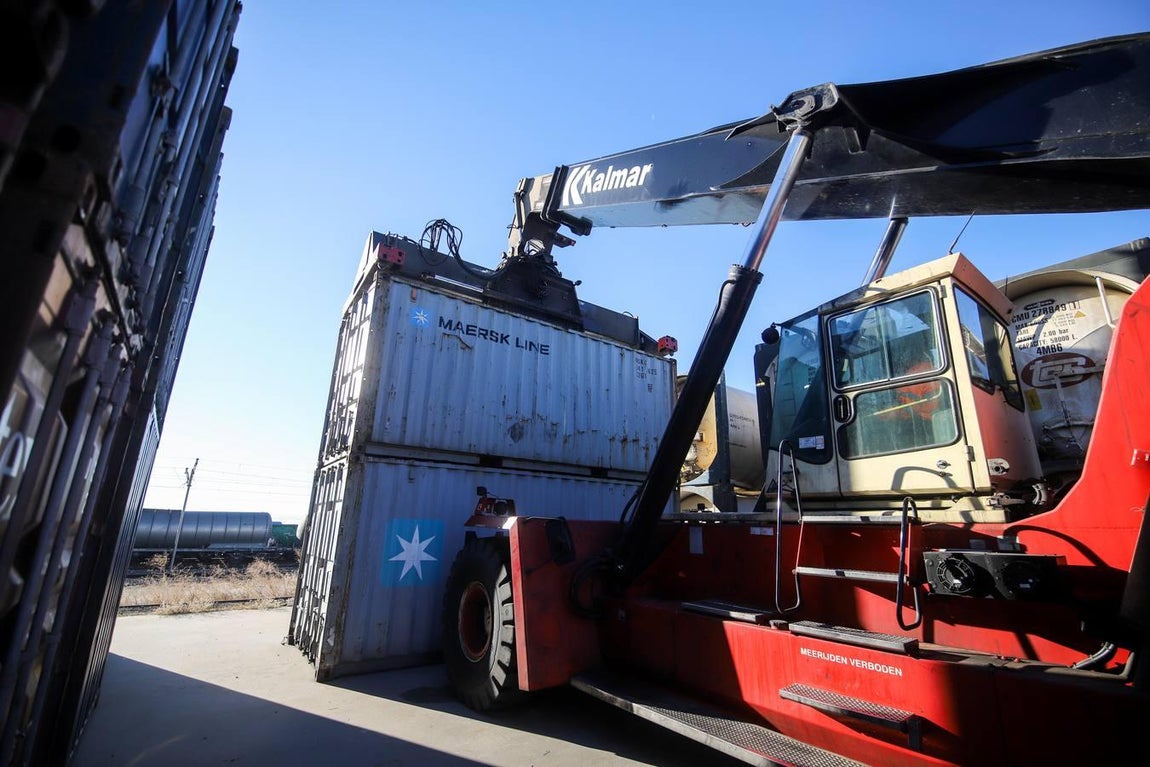 El parque logístico de El Higuerón de Córdoba, en imágenes