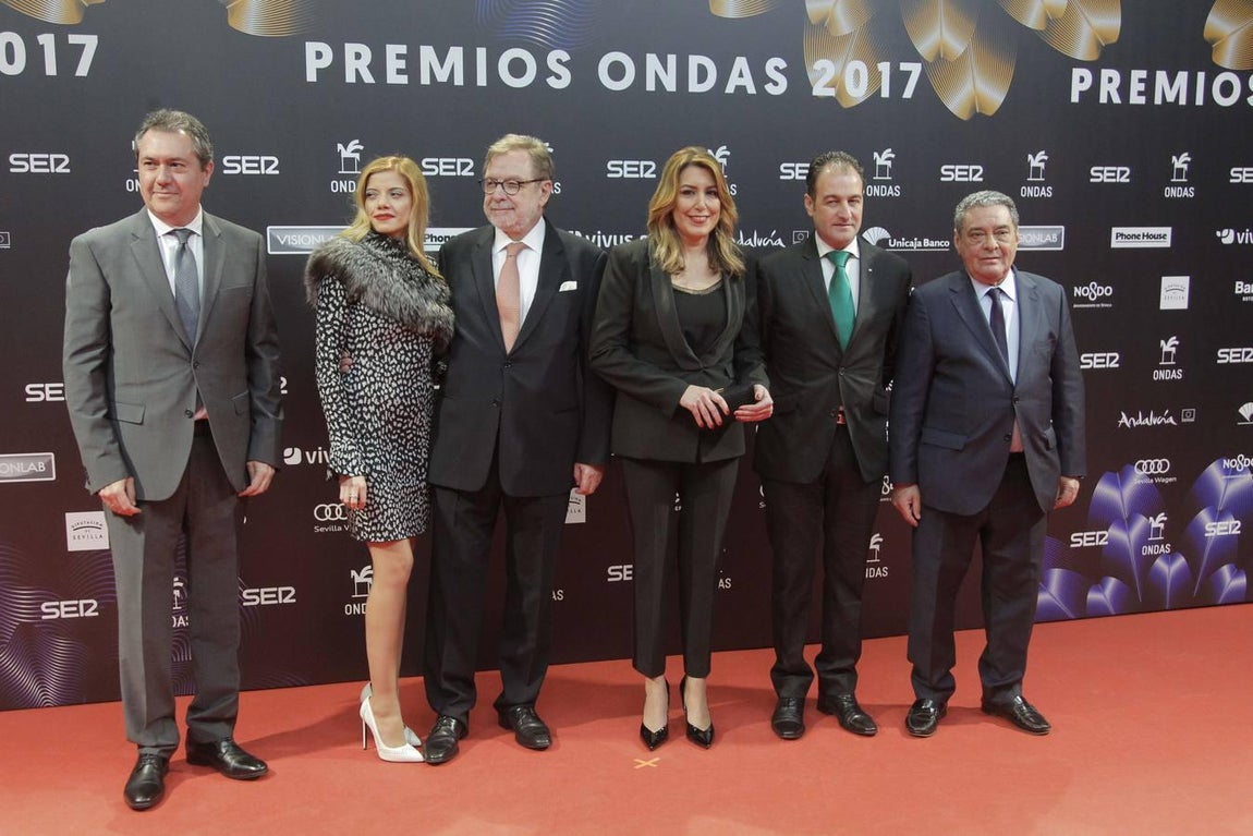 La gala de entrega de los Premios Ondas en Sevilla
