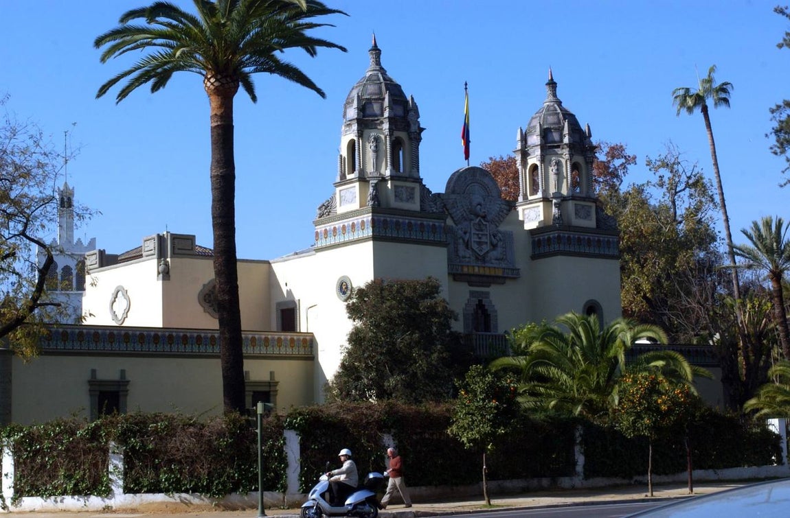 Pabellón de Colombia. 