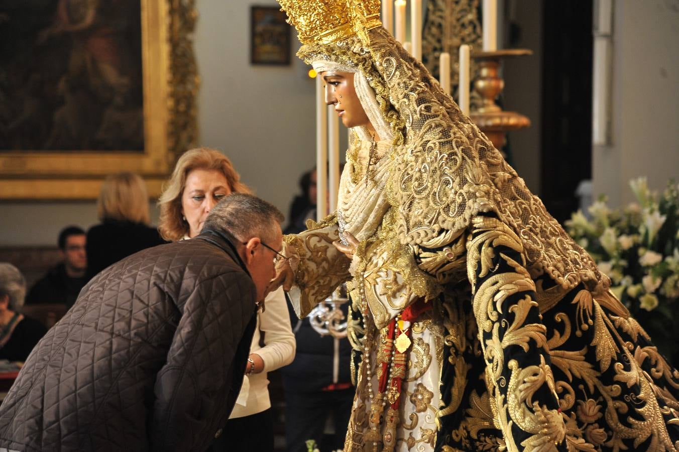Detalles de los besamanos de las Esperanzas