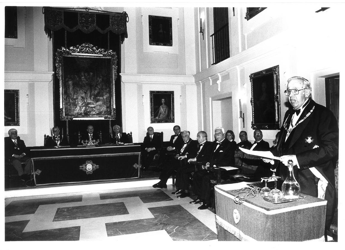 Ingreso en la Real Academia de Legislación y Jurisprudencia