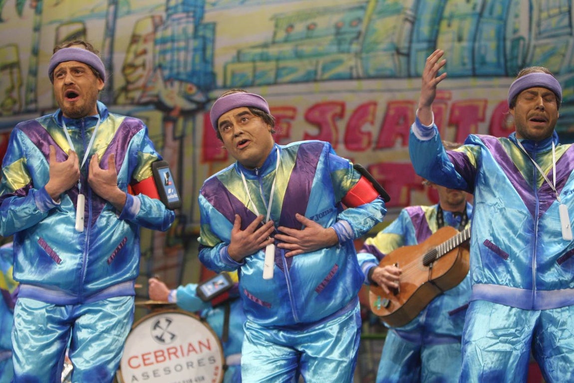 Carnaval de Cádiz 2018: la actuación de Los Crazy, en imágenes