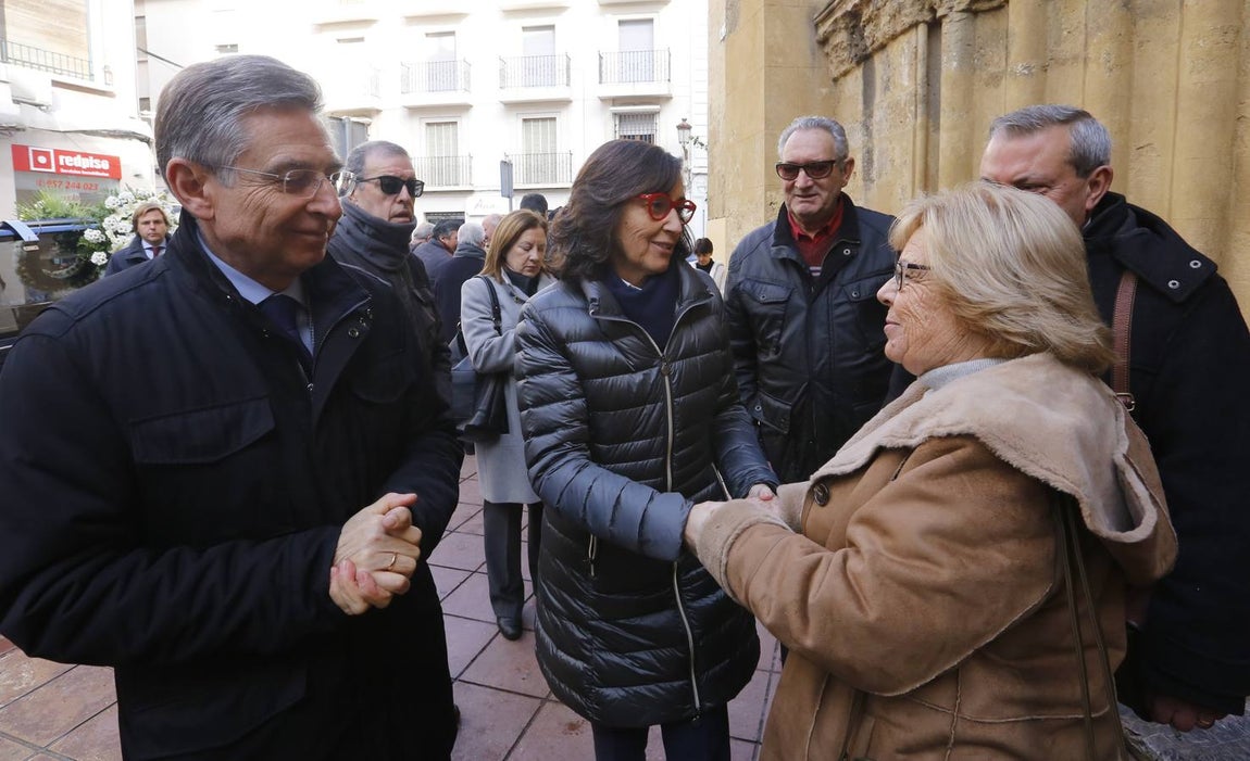 El funeral de Pablo García Baena en San Miguel, en imágenes