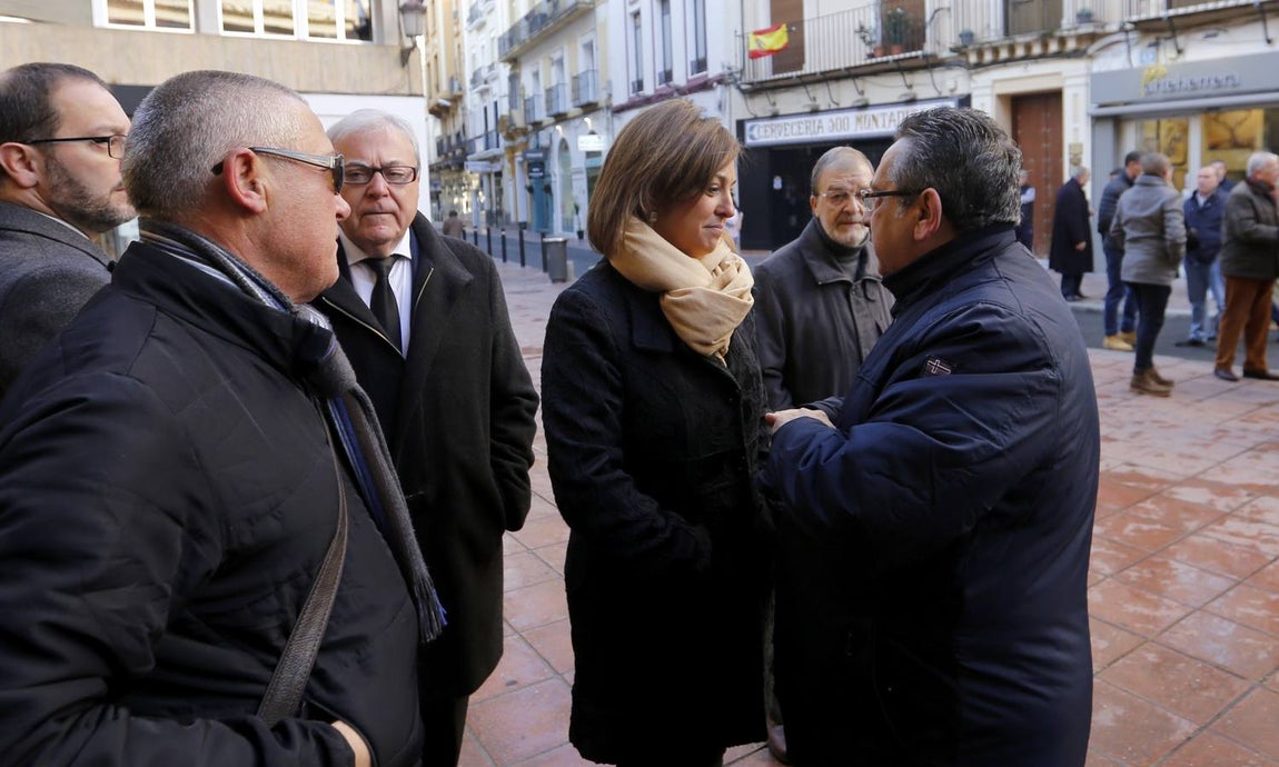 El funeral de Pablo García Baena en San Miguel, en imágenes