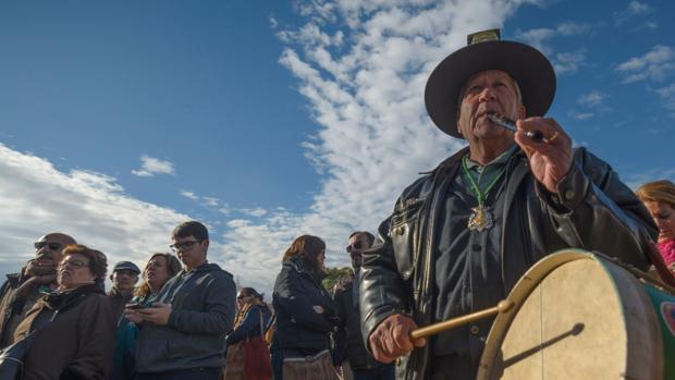 Peregrinoes en el Rocío