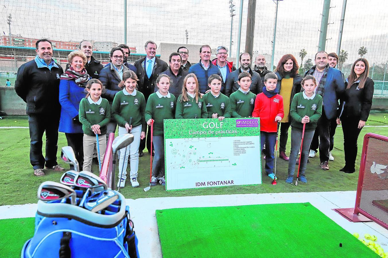 El campo de golf de iniciación del Fontanar de Córdoba, en imágenes
