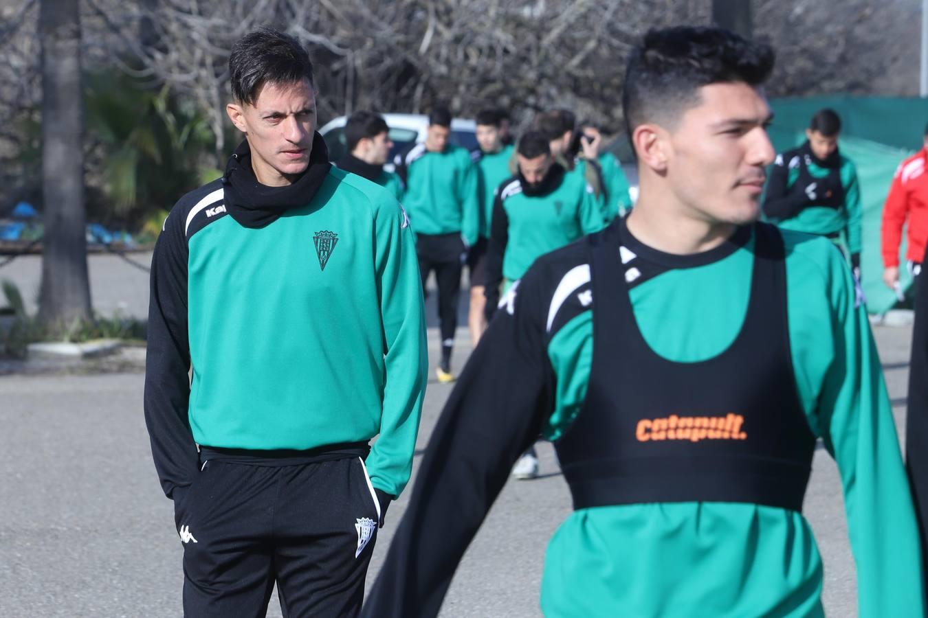 El primer día de José Ramón Sandoval al frente del Córdoba CF, en imágenes
