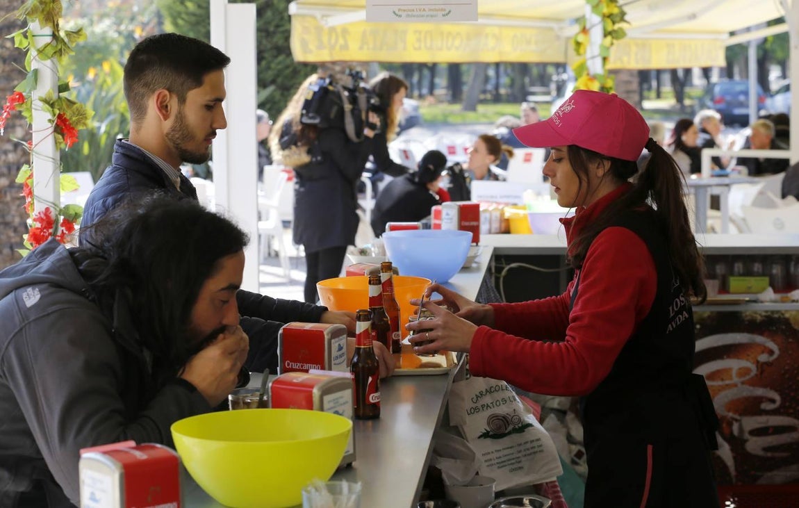 La nueva temporada de caracoles en Córdoba, en imágenes