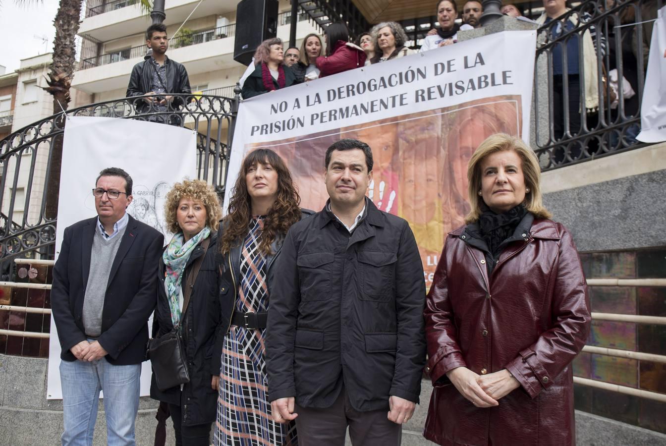 Huelva se manifiesta a favor de la prisión permanente
