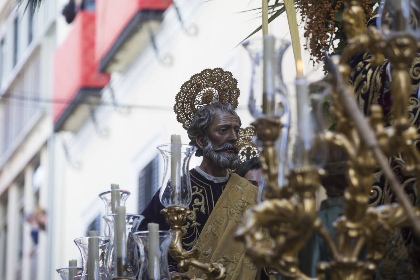 En fotos, La Borriquita abre el Domingo de Ramos en la Semana Santa de Sevilla 2018