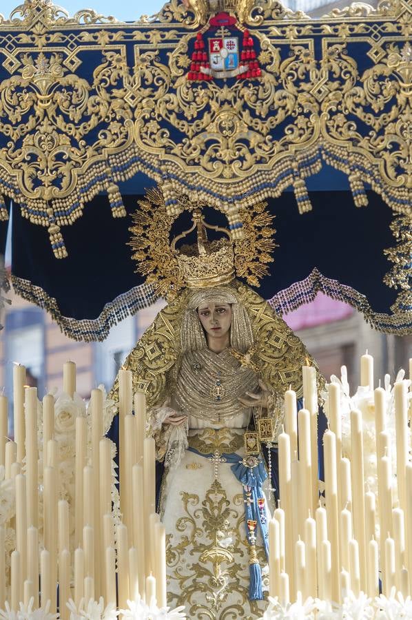 En fotos, El Carmen y su devoción marinera en la Semana Santa de Sevilla de 2018