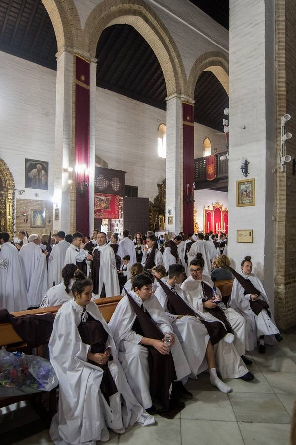 En fotos, El Carmen y su devoción marinera en la Semana Santa de Sevilla de 2018