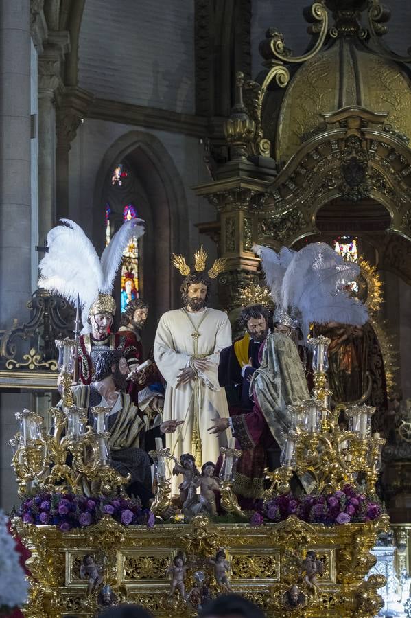 En fotos, El Carmen y su devoción marinera en la Semana Santa de Sevilla de 2018