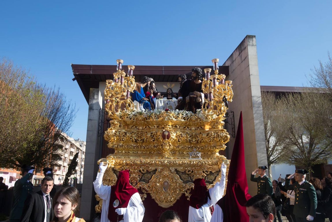 En imágenes, la hermandad de la Cena del Jueves Santo