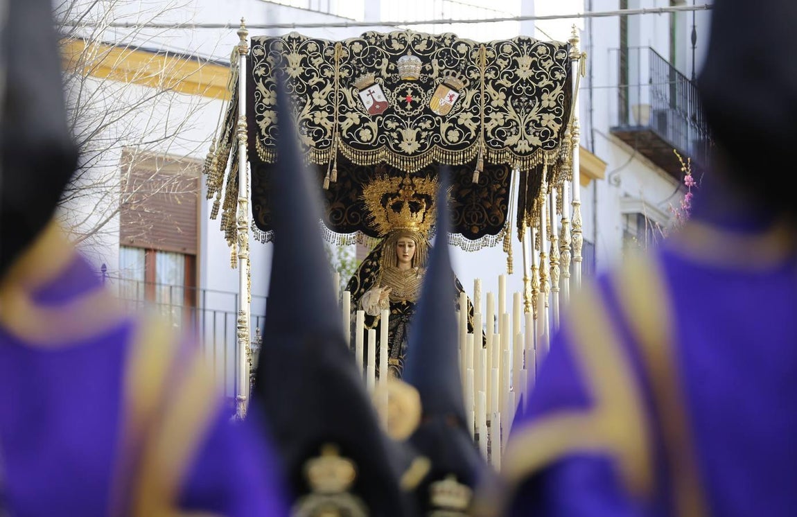 En imágenes, la hermandad del Caído de Jueves Santo