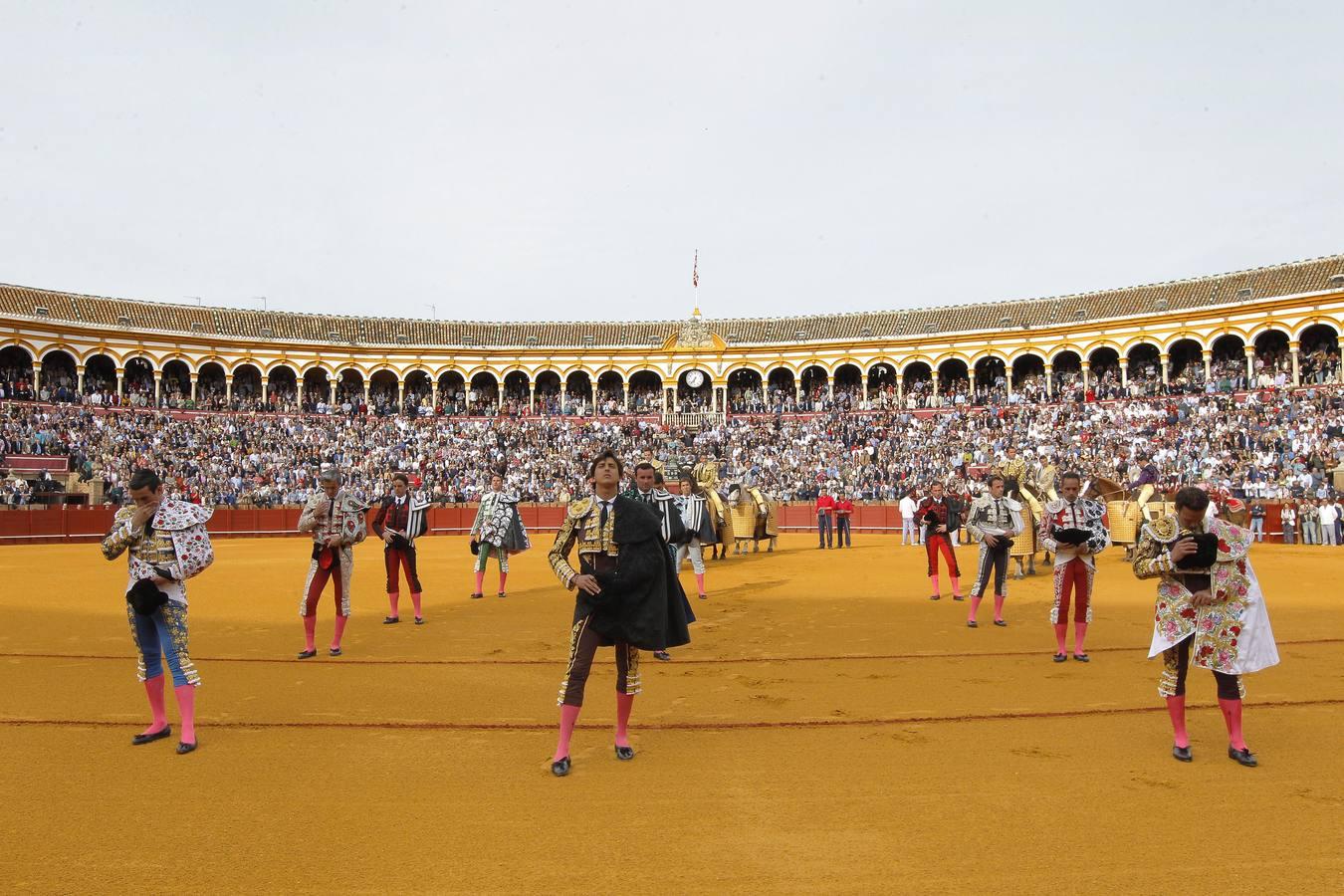 Una oreja para Roca Rey el Domingo de Resurrección en Sevilla