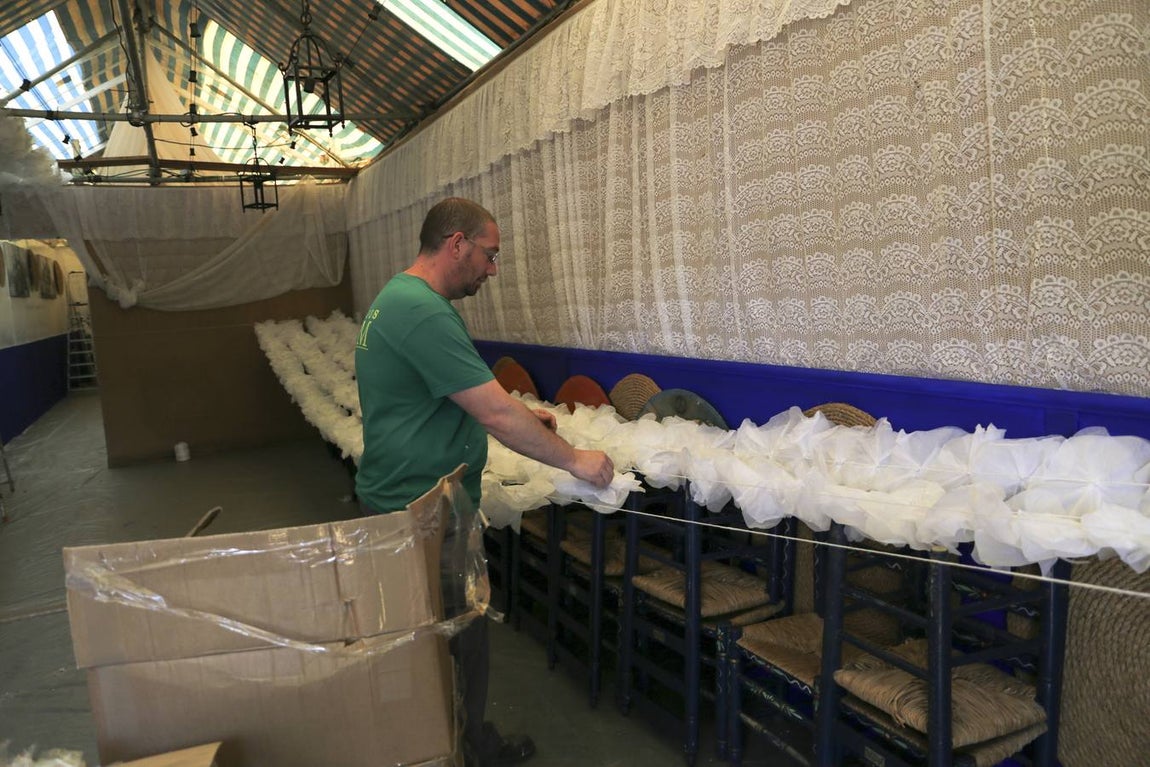 El Real de la Feria va cobrando vida