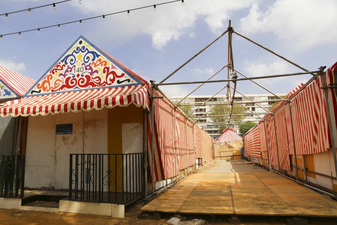 El Real de la Feria va cobrando vida