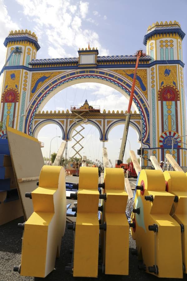 El Real de la Feria va cobrando vida