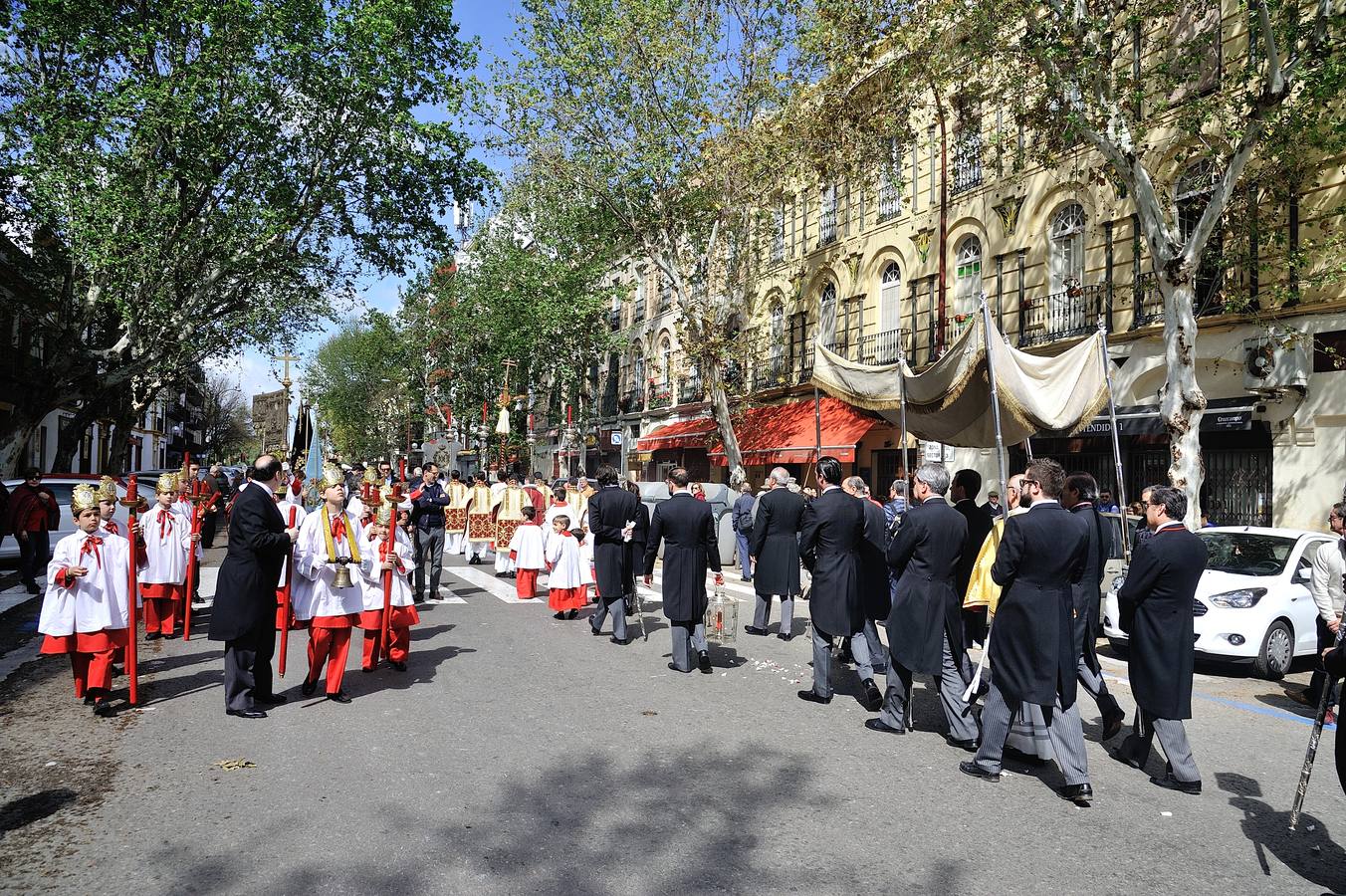 Galería de la procesión de impedidos del Sagrario