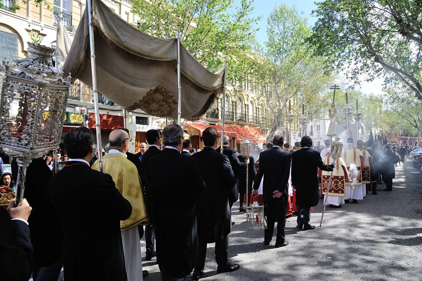 Galería de la procesión de impedidos del Sagrario