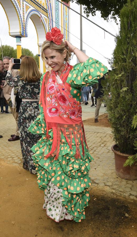 En imágenes, los famosos disfrutan de la Feria de Abril de Sevilla 2018