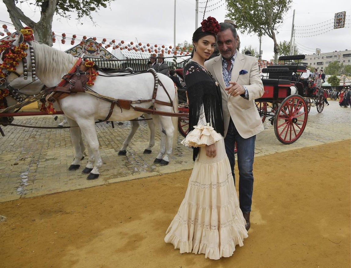 En imágenes, los famosos disfrutan de la Feria de Abril de Sevilla 2018