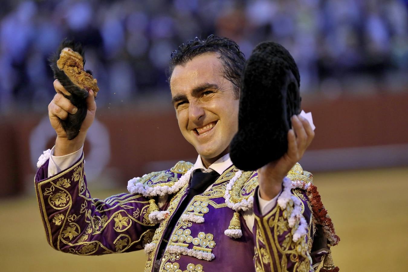 En fotos, corrida de toros del sábado del ciclo continuado de abono de la Feria de Abril de Sevilla 2018