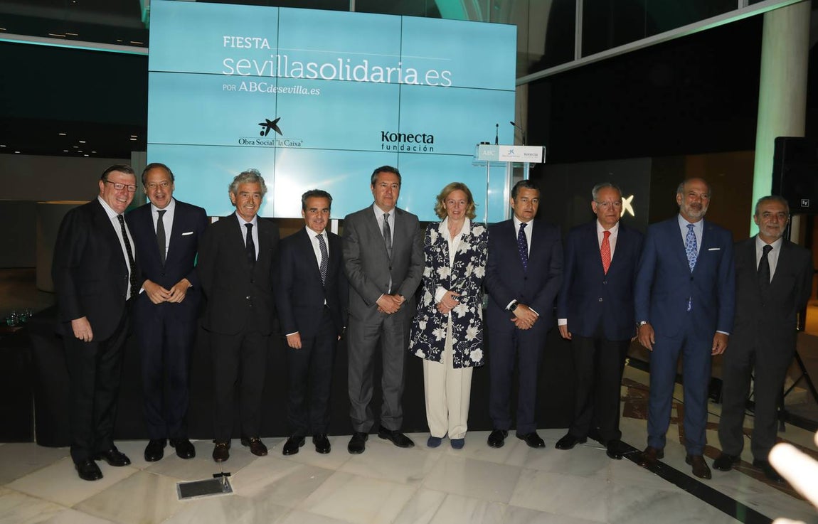 Los asistentes a la V Gala Sevilla Solidaria, en imágenes