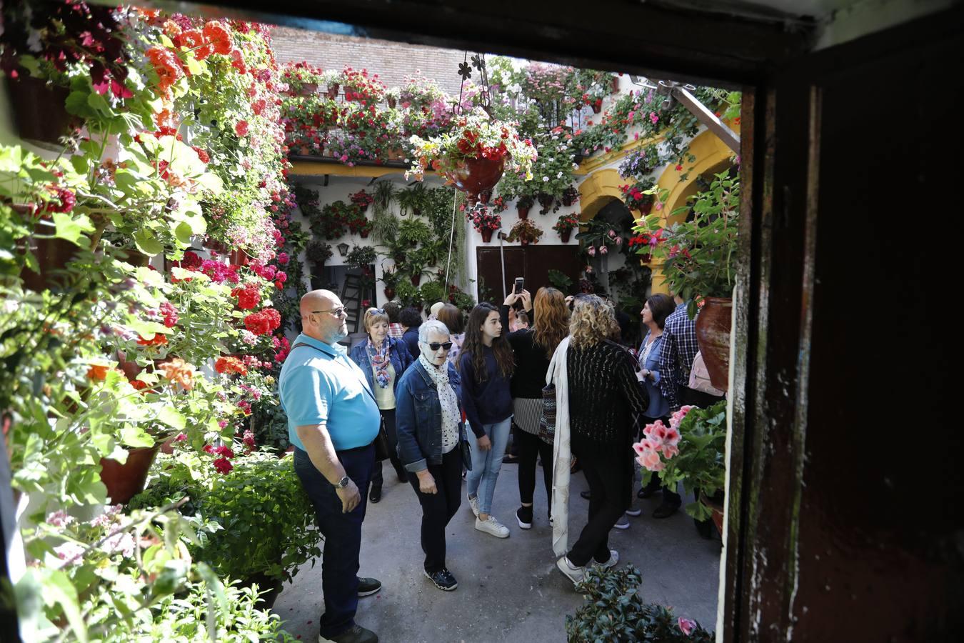 Las colas del primer fin de semana de los Patios de Córdoba de 2018, en imágenes