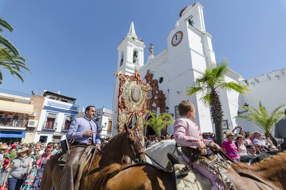 La Hermandad Matriz de El Rocío de Almonte inicia el camino hacia la aldea