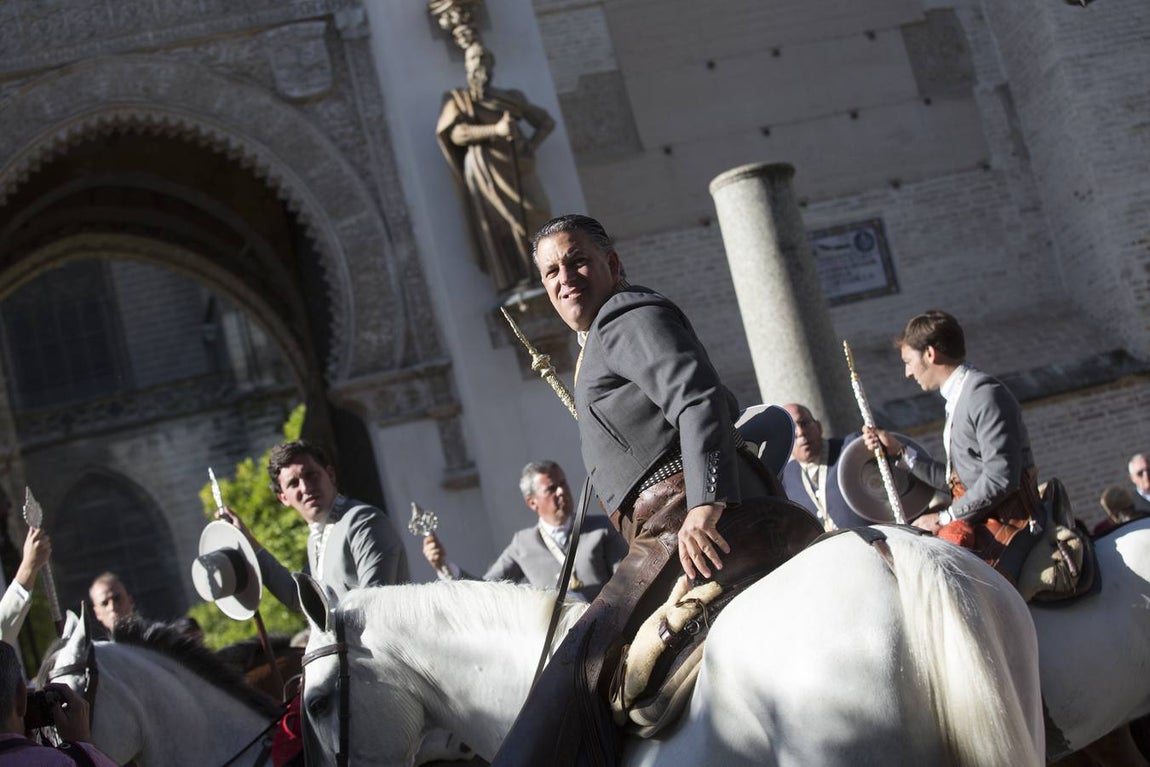 El Rocío 2018 en imágenes: salida de la Hermandad de Sevilla