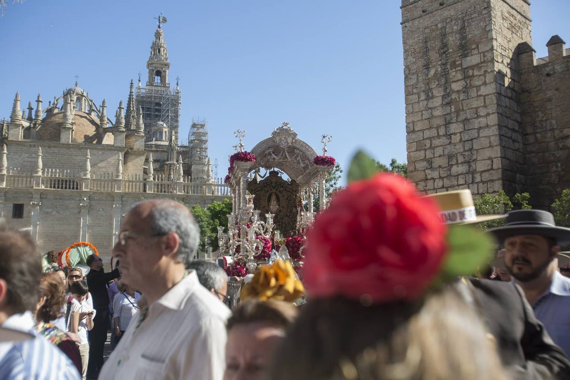 El Rocío 2018 en imágenes: salida de la Hermandad de Sevilla