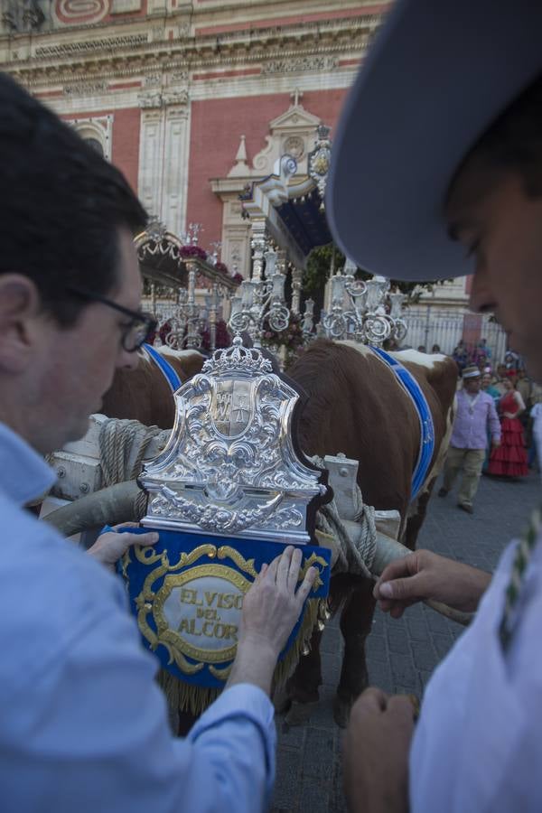 El Rocío 2018 en imágenes: salida de la Hermandad de Sevilla
