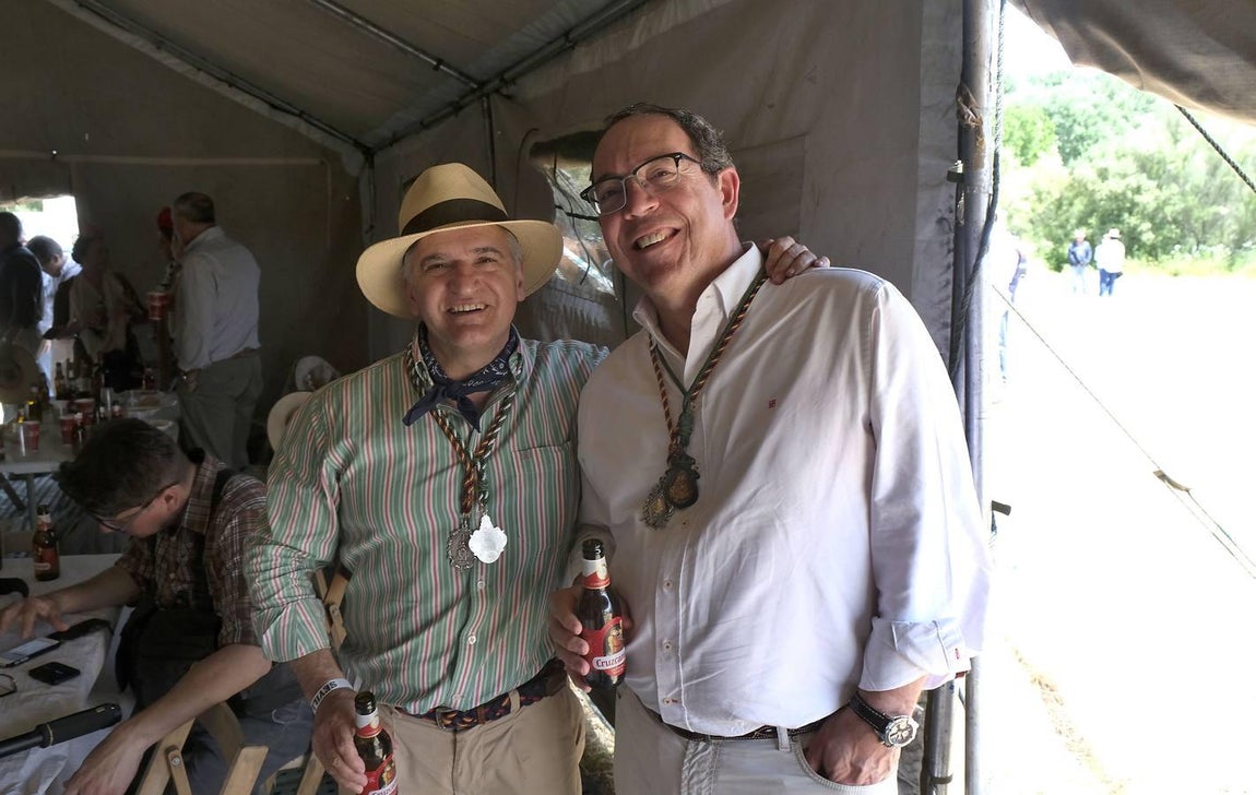 Santos Ruiz-Soria e Íñigo Jiménez-Alfaro