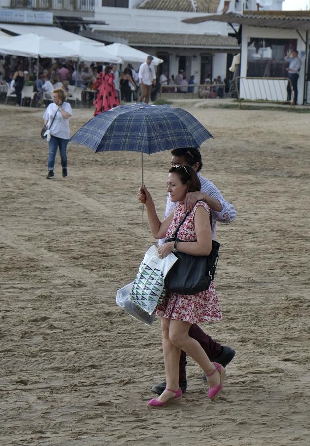Chaparrones de mayo en el Rocío