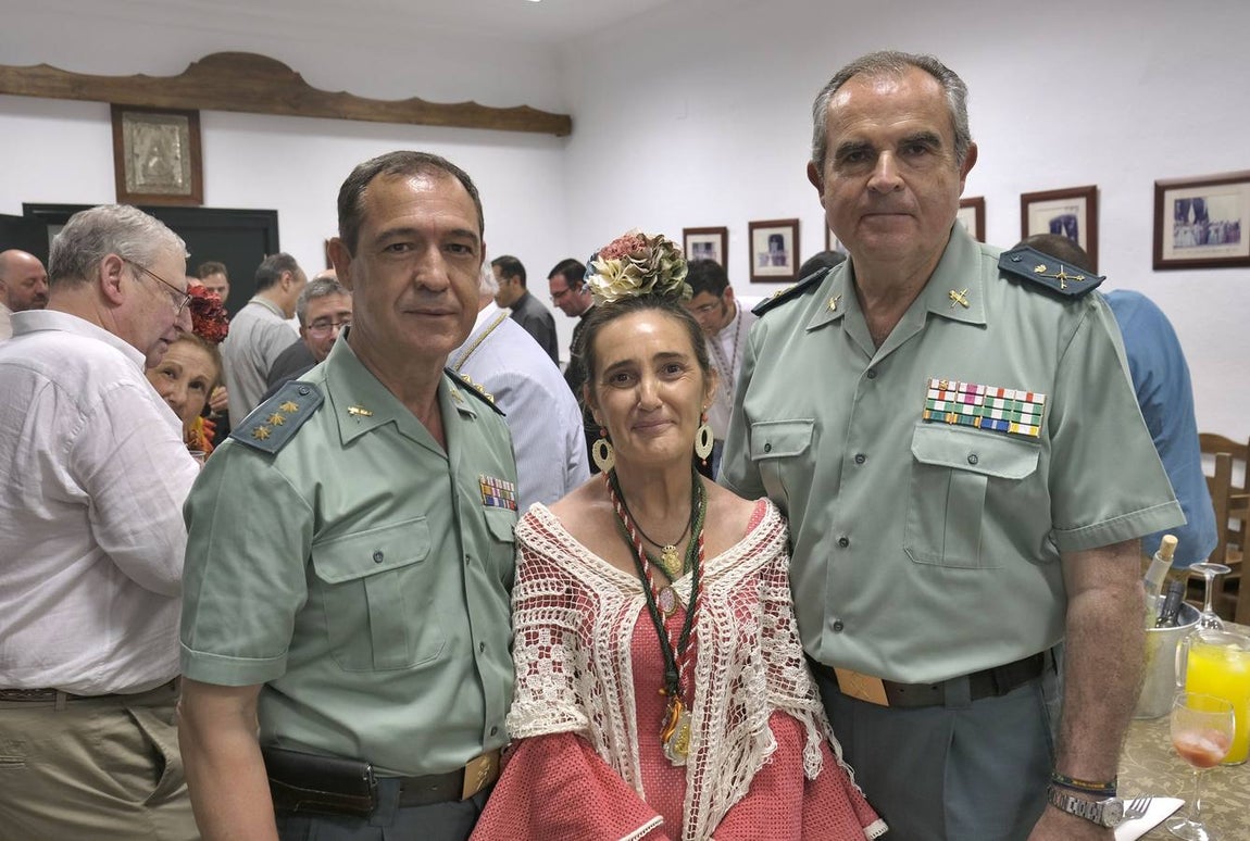 Ezequiel Romero, Asunción Grávalos y Manuel Contreras