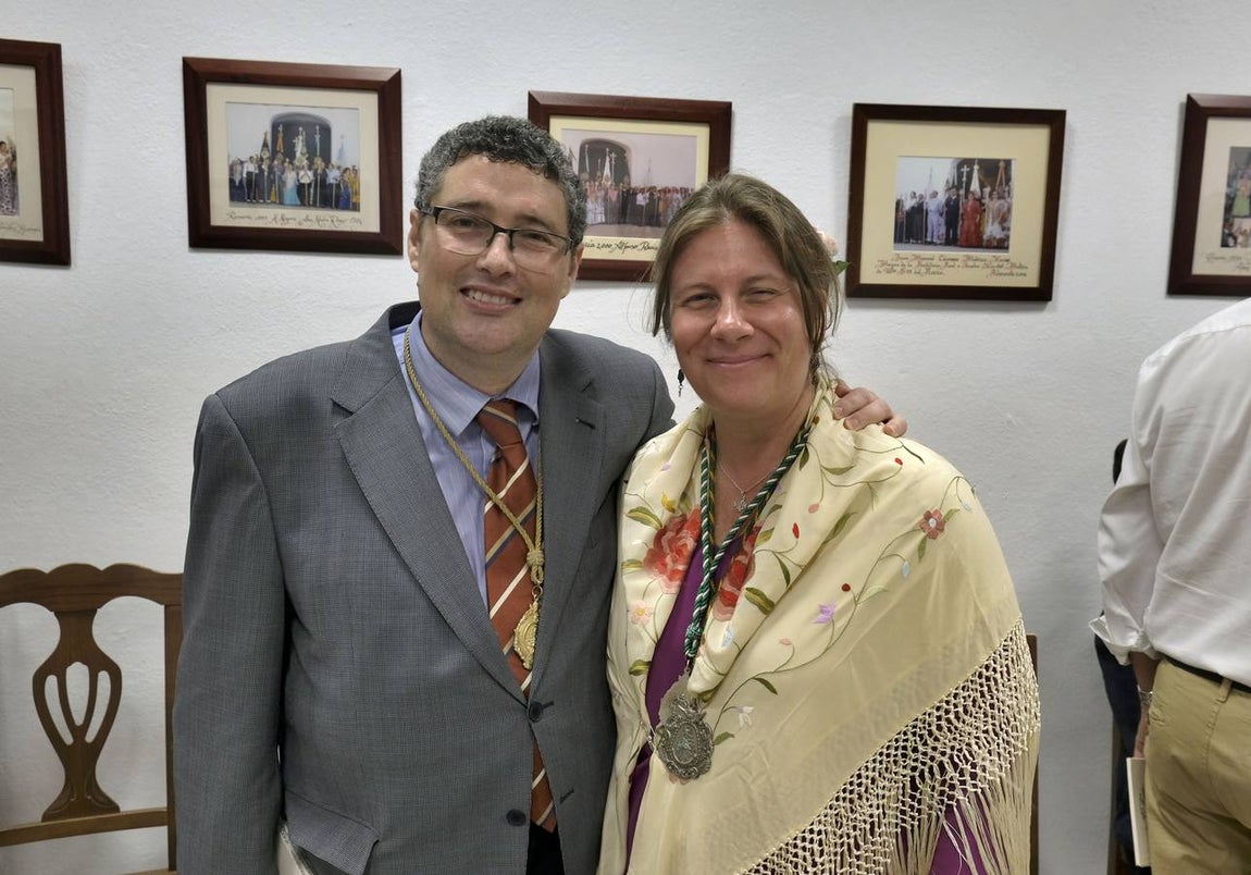 Juan Igancio Reales y Rocío Silvano