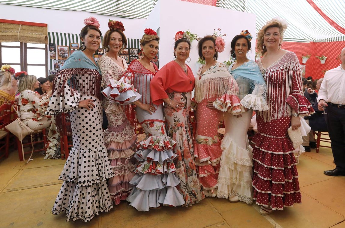 En imágenes, el ambiente en las casetas de la Feria de Córdoba 2018