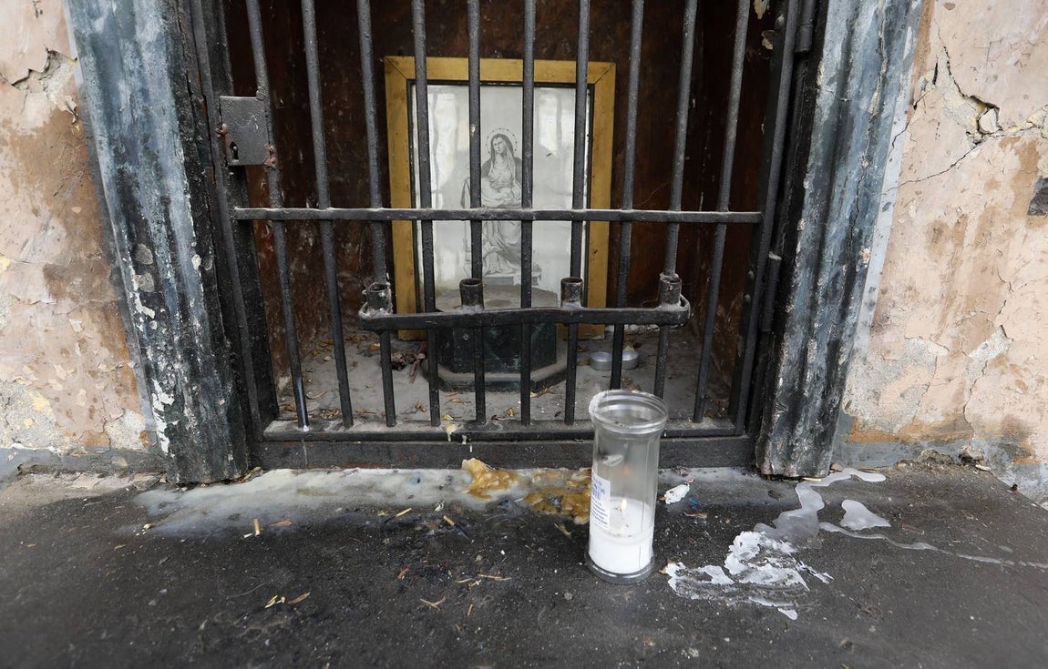 El estado del retablo de San Rafael, en imágenes