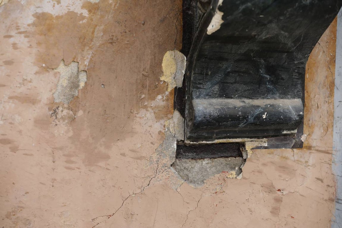 El estado del retablo de San Rafael, en imágenes