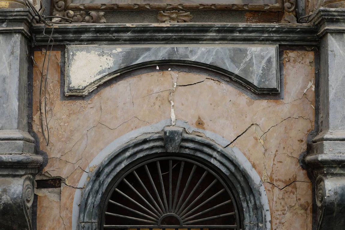 El estado del retablo de San Rafael, en imágenes