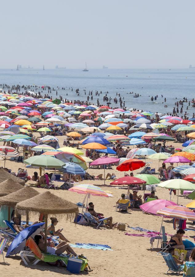 Lleno absoluto en las distintas playas de Huelva