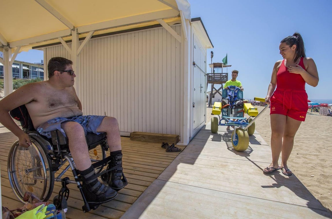 Lleno absoluto en las distintas playas de Huelva