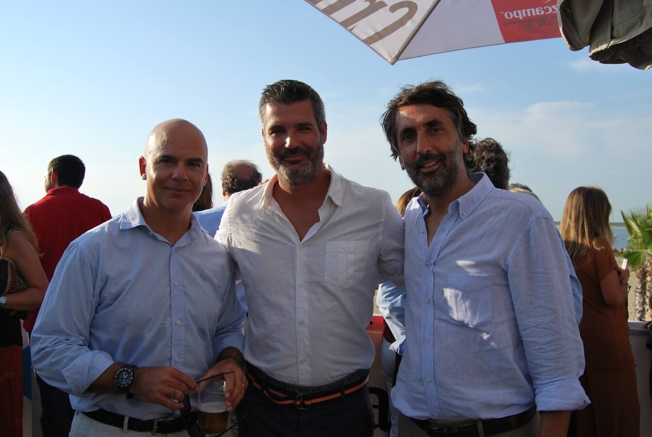 Javier Garrido-Lestache, José Antonio Herrada y Carlos Scomazzoni