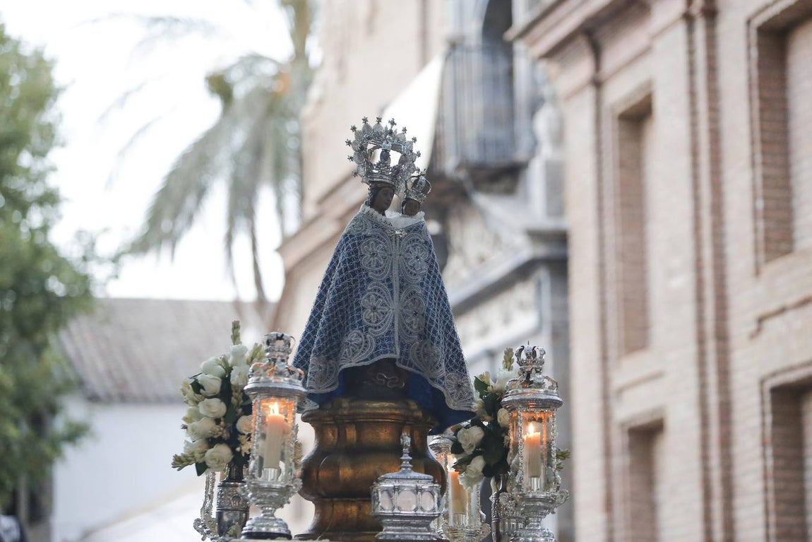 El traslado de la Virgen de la Fuensanta a la Catedral, en imágenes