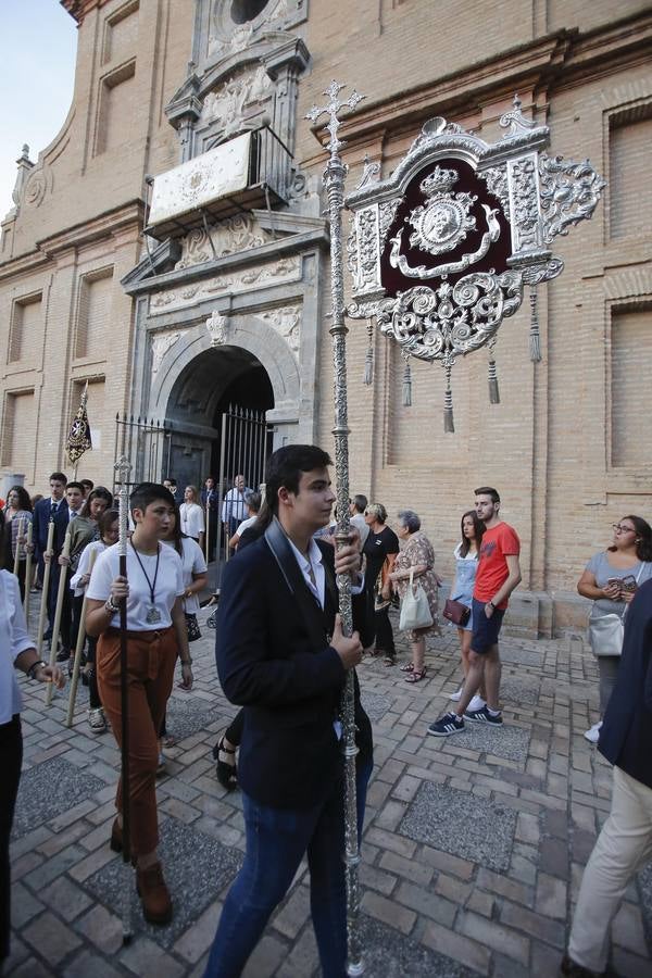 El traslado de la Virgen de la Fuensanta a la Catedral, en imágenes