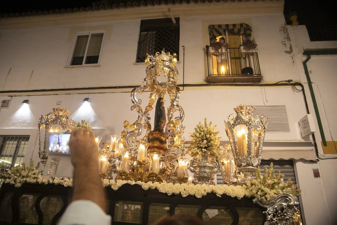 La procesión de la Virgen de la Fuensanta de Córdoba, en imágenes